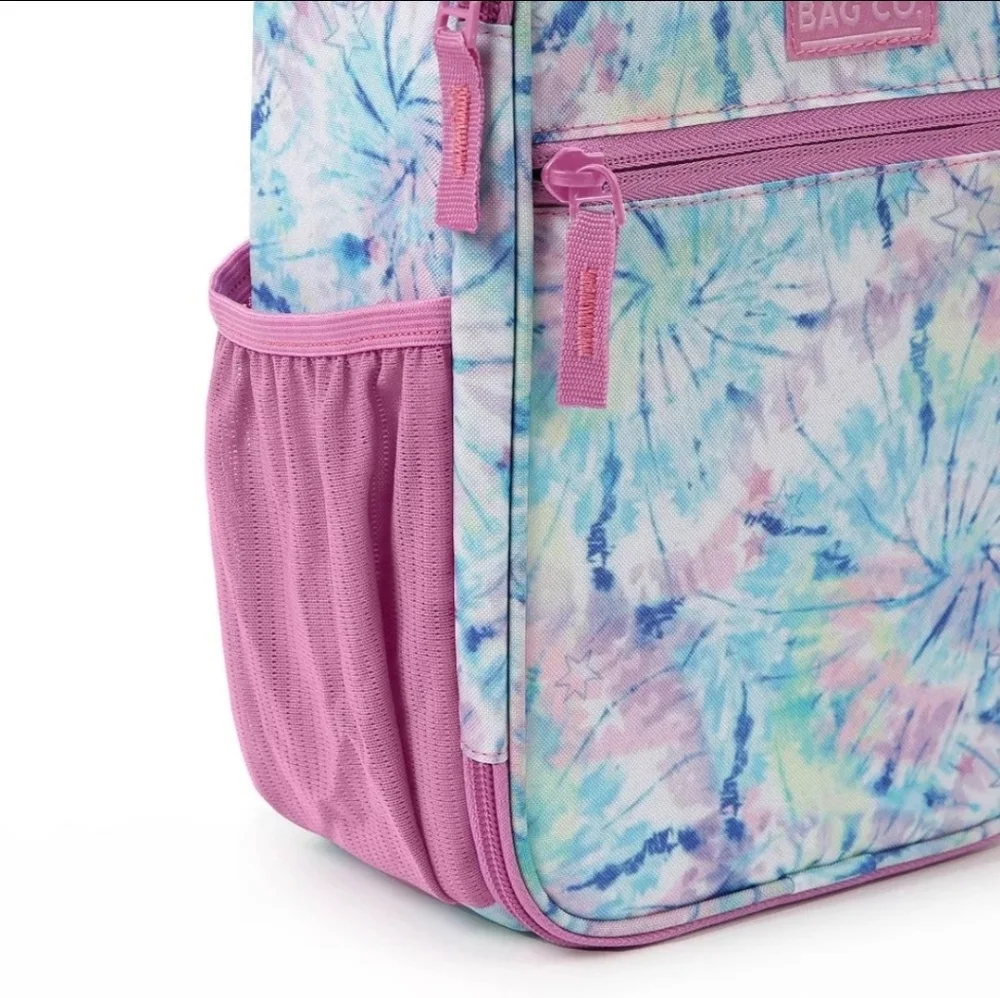 Fulton Bag Co Pink and Blue Tie Dye Lunchbox